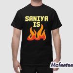 Sabrina Lonescu With Saniya Is Fire Shirt