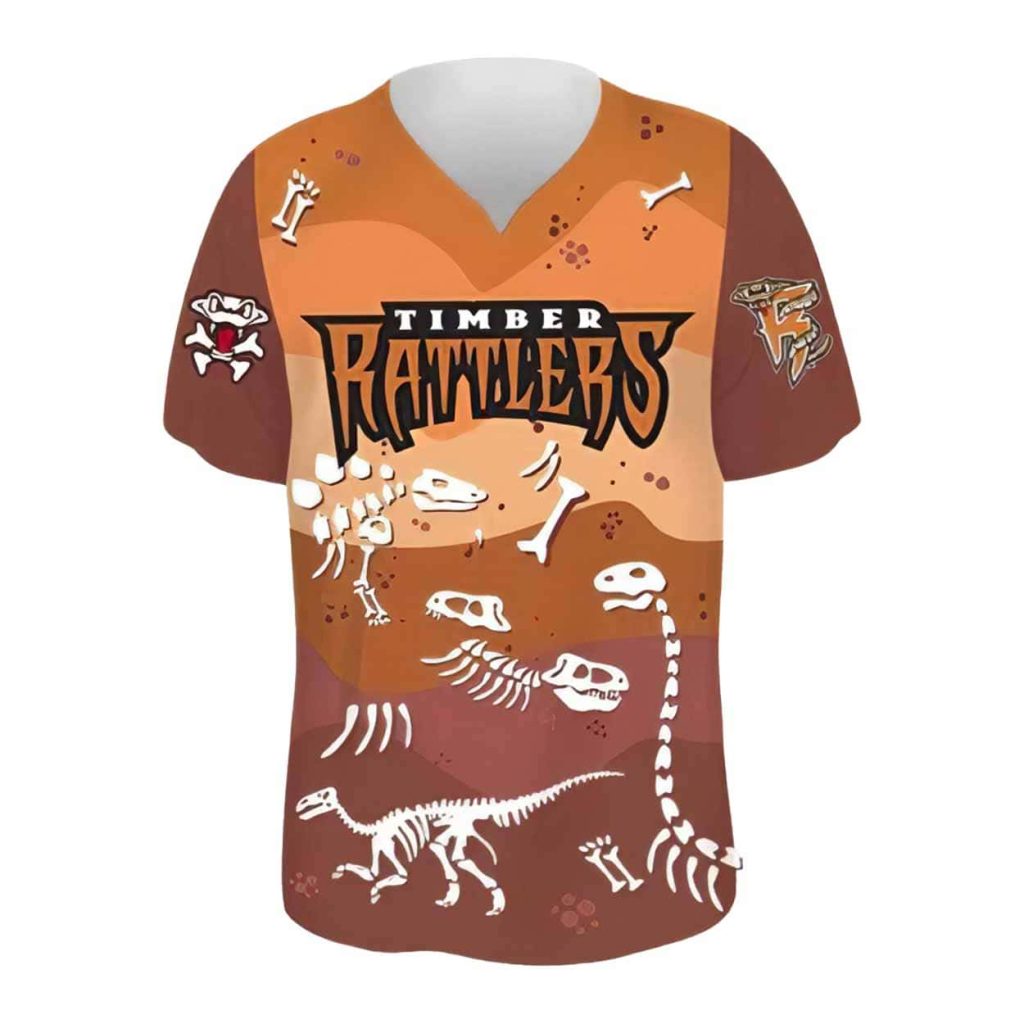 Timber Rattlers Dinosaur Night Safari Jersey 2025 Giveaway 1