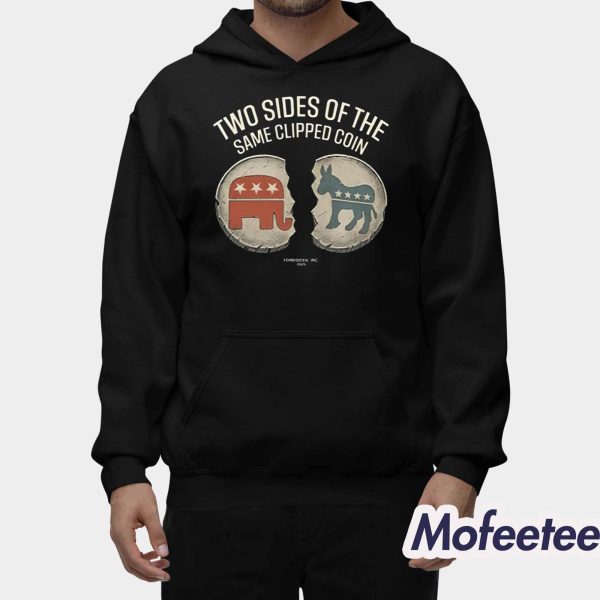 Two Sides Of The Same Clipped Coin Shirt