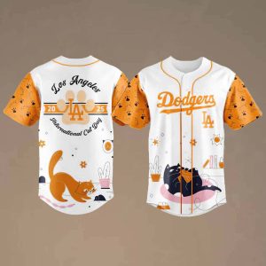 Dodgers International Cat Day 2025 Jersey1