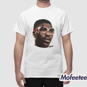 Nnamdi Madubuike Wears Hakeem Olajuwon Big Face Shirt 1