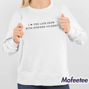 Molly Gordon I Heart The Late Show With Stephen Colbert Shirt 4
