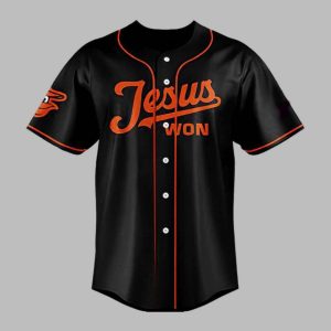 Orioles Jesus Won Edition Baseball Jersey 2