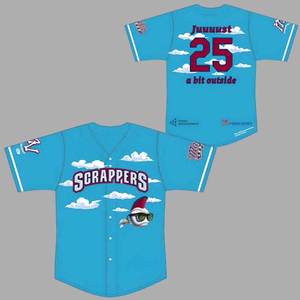 Valley Scrappers Junior Achievement Night Jersey 2025 Giveaway 1
