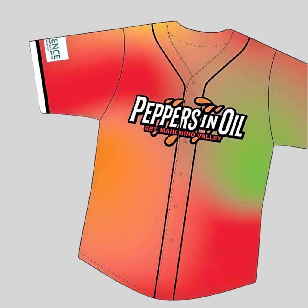 Valley Scrappers PEPPERS IN OIL Jersey 2025 Giveaway 1