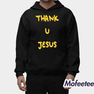 Thank You Jesus Black Shirt 2