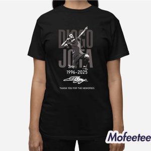 Diogo Jota 1996 2025 Thank You For The Memories Shirt 3