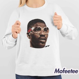 Nnamdi Madubuike Wears Hakeem Olajuwon Big Face Shirt 4