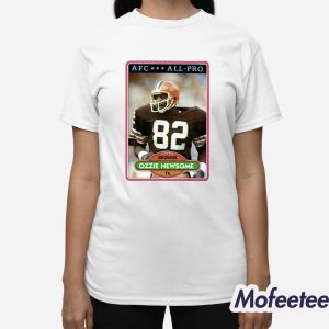 Afc All Pro Browns Ozzie Newsome Te Shirt 3