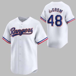 Rangers Jacob deGrom 2025 Jersey Giveaway 1