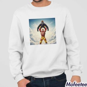 Rip Hulk Hogan And Harambe Legend In Heaven Shirt 4
