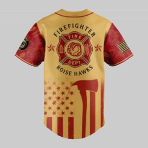 Boise Hawks Firefighter Appreciation 2025 Jersey2