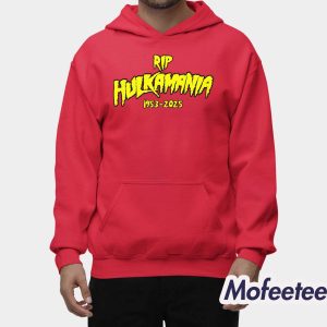 RIP Hulkamania 1953 2025 Shirt 2