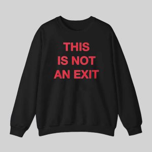 The Backfires This Is Not An Exit Shirt 3