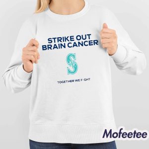 Mariners Strike Out Brain Cancer Shirt 2025 Giveaway 4