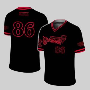 Braves x Stranger Things Retro Jersey Shirt 2025 Giveaway 1