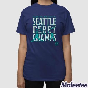 Cal Raleigh And Ken Griffey Jr Seattle Derby Champs Shirt 3