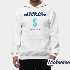 Mariners Strike Out Brain Cancer Shirt 2025 Giveaway 2