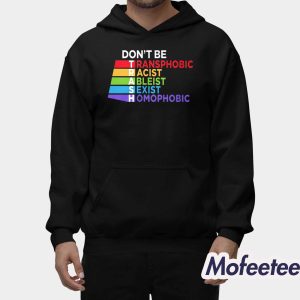 Tabitha Brown Don't Be Trash Transphobic Racist Ableist Sexist Homophobic Shirt 2
