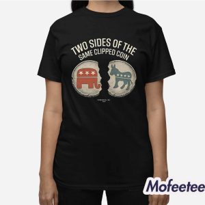 Two Sides Of The Same Clipped Coin Shirt 3
