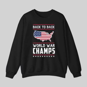Back To Back World War Champs 2025 Shirt 3