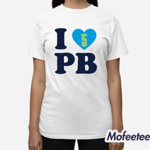 Azzi Fudd I Love Pb Paige Bueckers Shirt 3