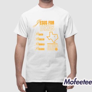 Jesus For Texas Reach Redeem Rebuild Release Shirt 1