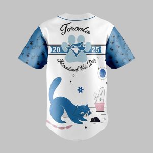 Blue Jays International Cat Day 2025 Jersey 3