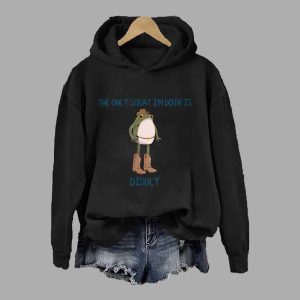 The Only Squat Im Doing Is Diddly Hoodie 2