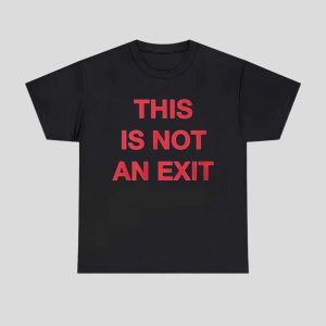 The Backfires This Is Not An Exit Shirt 1