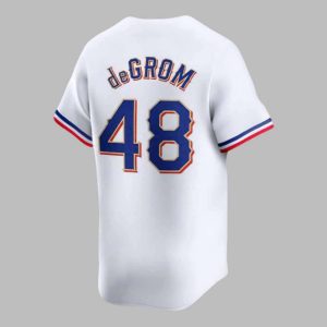 Rangers Jacob deGrom 2025 Jersey Giveaway 3
