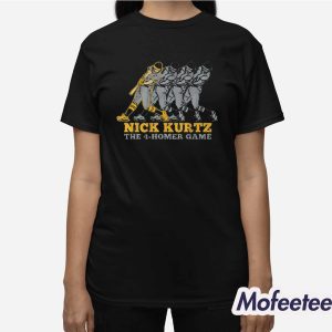 Nick Kurtz The Four Homer Game Shirt 3