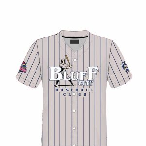 Bluff City Baseball Club Jersey 2025 Giveaway 1