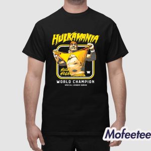 Rip Hulk Hogan Hulkamania World Champion Special Legend Series Shirt 1