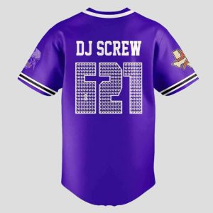 Astros DJ Screw 621 Special Baseball Jersey 3