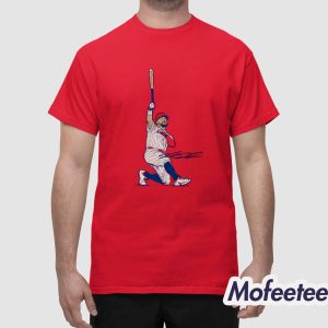 Kyle Schwarber Swing Off Superstar Pose Shirt 1