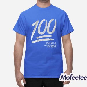 Bobby Witt Jr Fastest To 100 Hr In KC History Shirt 1