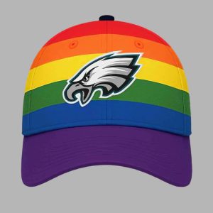Eagles Coach Nick Sirianni Rainbow Hat 2