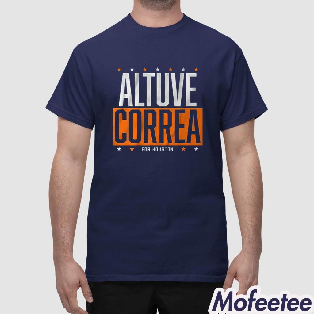 Altuve Correa For Houston Shirt 1