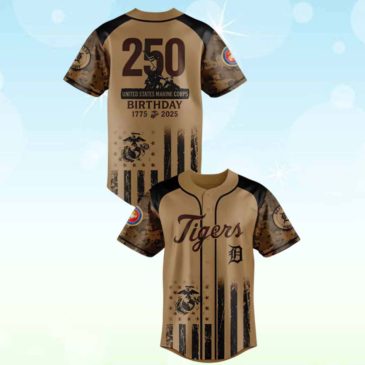 Baseball Team x US Marine Corps 250th Anniversary 2025 Jersey Baseball Team x US Marine Corps 250th Anniversary 2025 Jersey