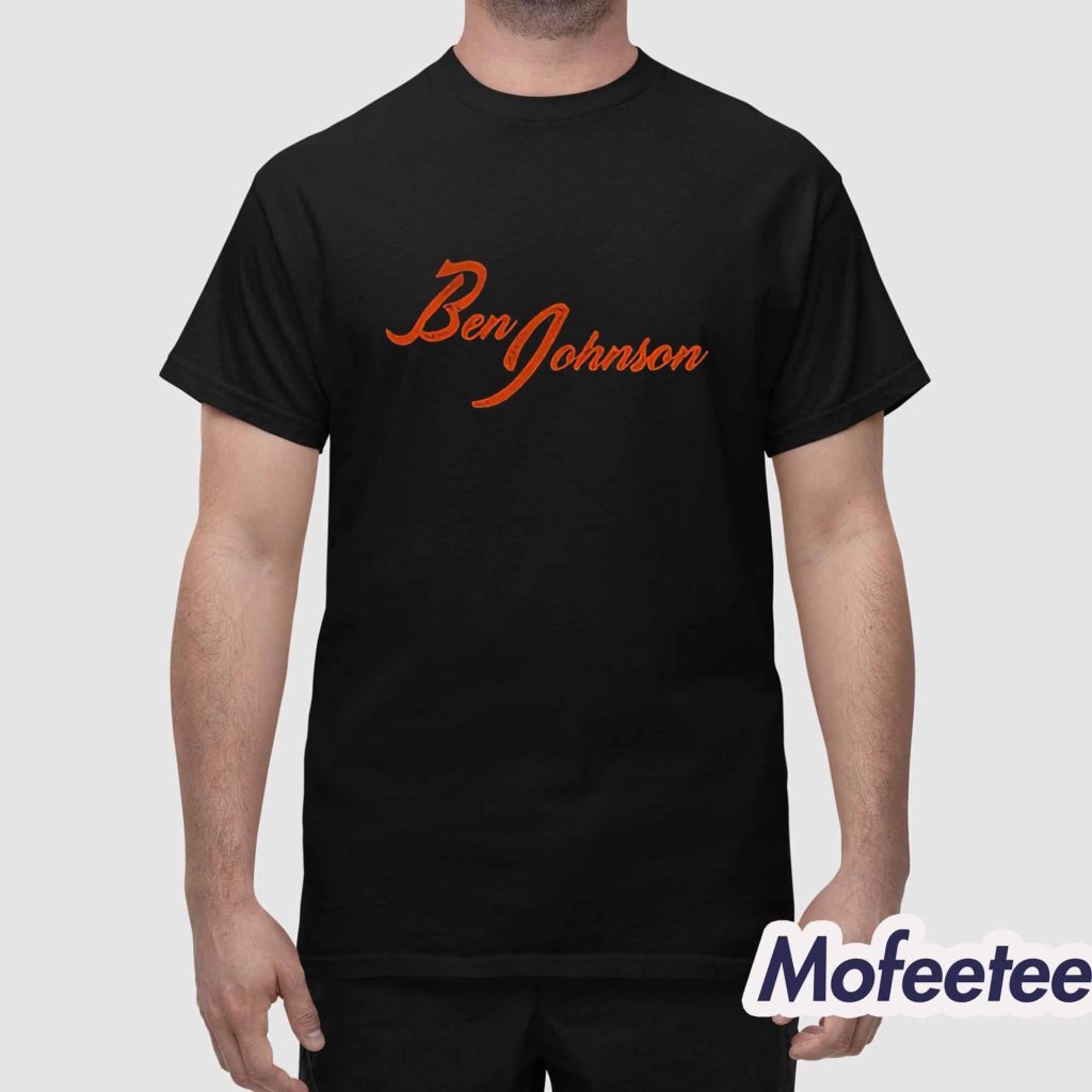 Ben Johnson Shirt 2025 Giveaway 1 Ben Johnson Shirt 2025 Giveaway 1