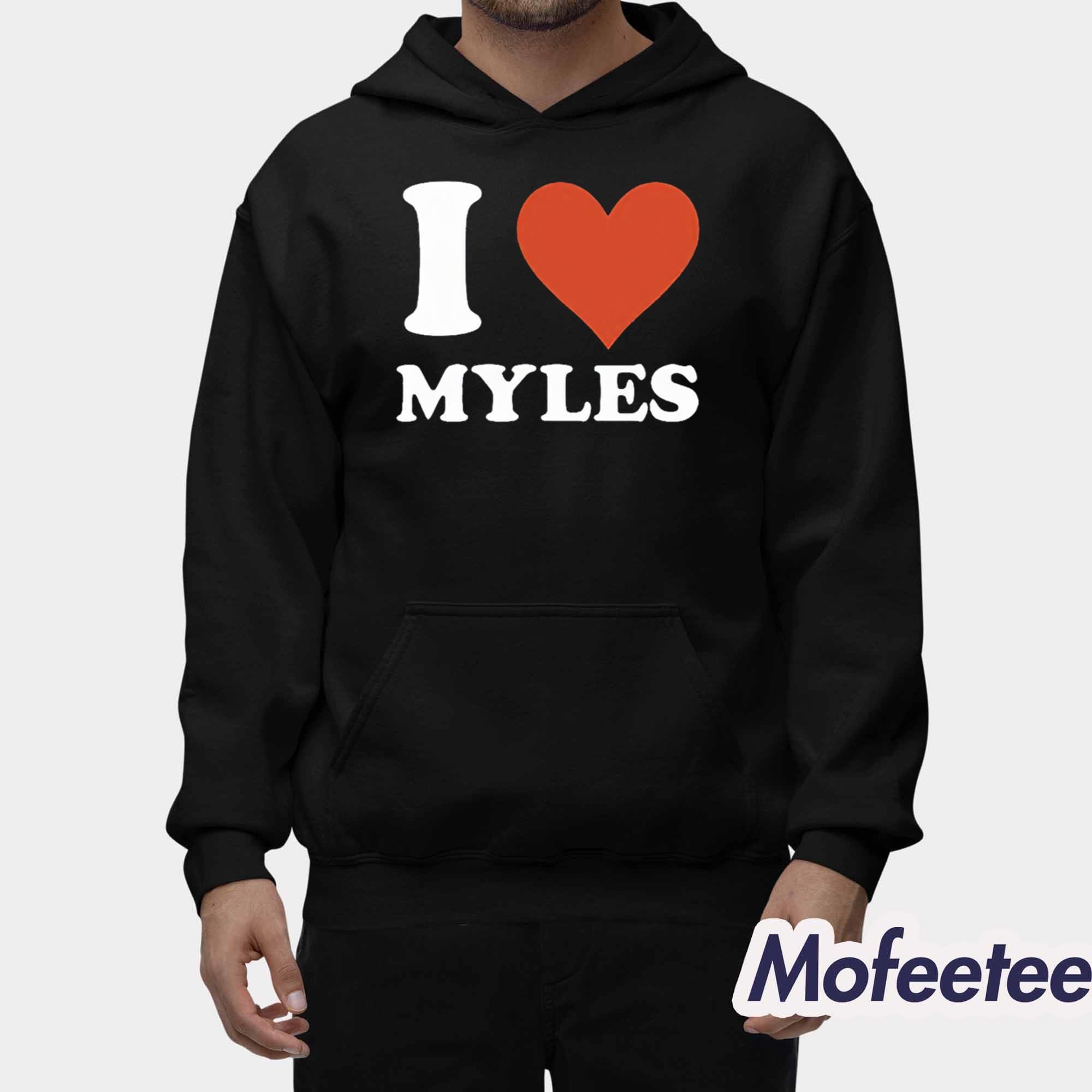 Browns I Love Myles Shirt Browns I Love Myles Shirt