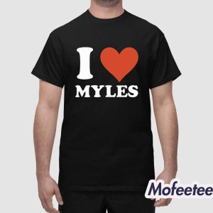 Browns I Love Myles Shirt 1