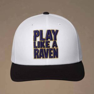 John Harbaugh Play Like A Raven Hat 2
