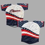 Clippers OT Sports Stars And Stripes Jersey 2025 Giveaway