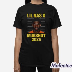 Lil Nas X Mugshot 2025 Shirt 2 Lil Nas X Mugshot 2025 Shirt 3