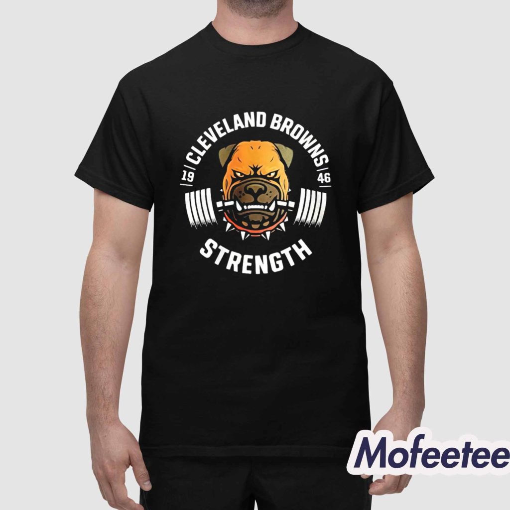Denzel Ward Cleveland Browns Strength 1946 Shirt 1 Denzel Ward Cleveland Browns Strength 1946 Shirt 1
