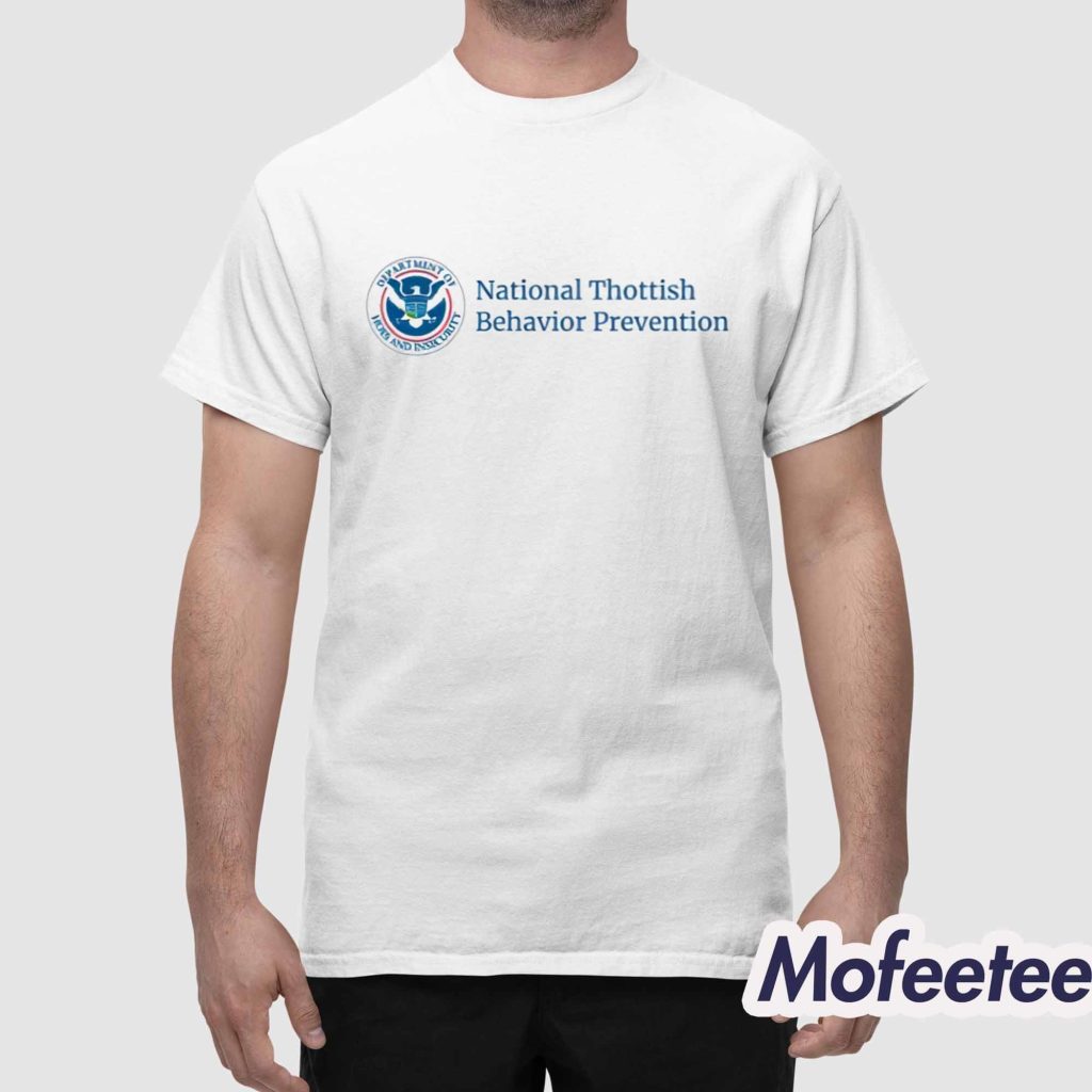 Dippy Tees National Thottish Behavior Prevention Shirt 1
