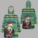 Eagle Santa Nigeria Christmas Wearable Blanket Hoodie