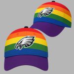 Eagles Coach Nick Sirianni Rainbow Hat